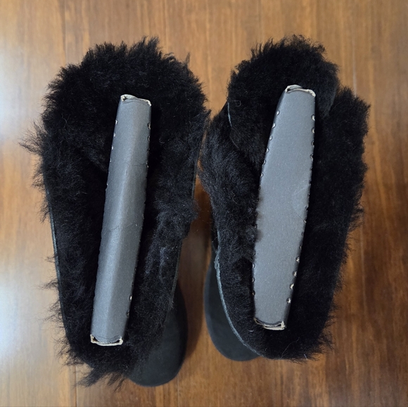 UGG BAILEY TALL II BOOTS TRIPLE BOW BLACK WITH BOX & ORIGINAL PACKAGING SIZE 6 - Picture 7 of 12